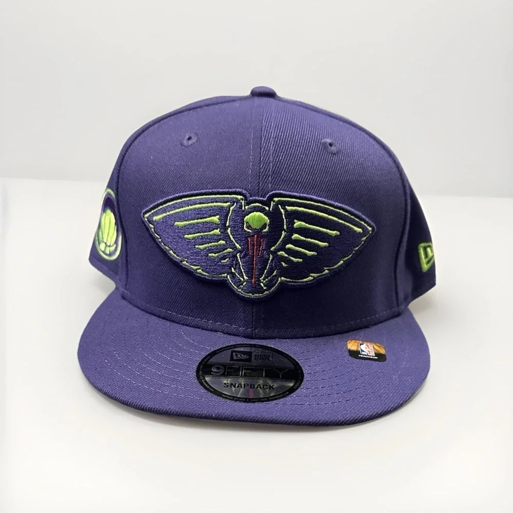 New Era New Orleans Pelicans 9FIFTY 24/25 City Edition Purple SnapBack Cap Hat
